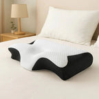 Ergonomic Neck Support Pillow with Adaptive Foam for Comfort